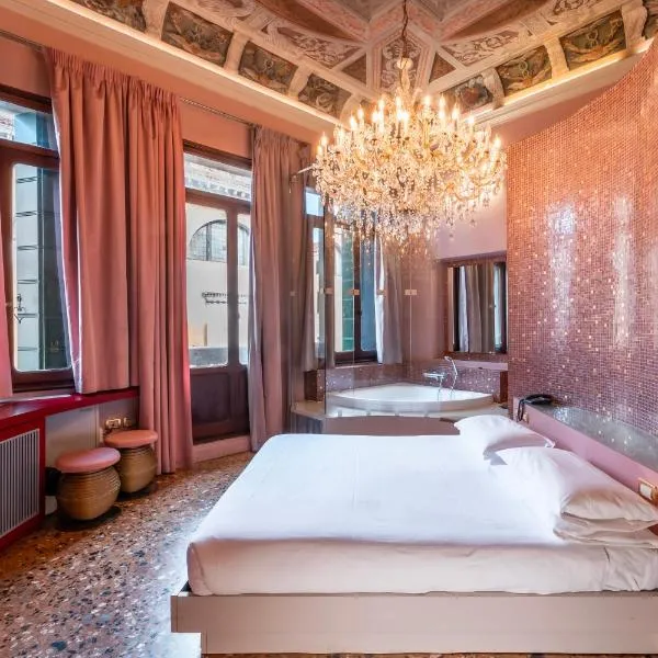 Sogno di Giulietta e Romeo, hotell Veneetsias