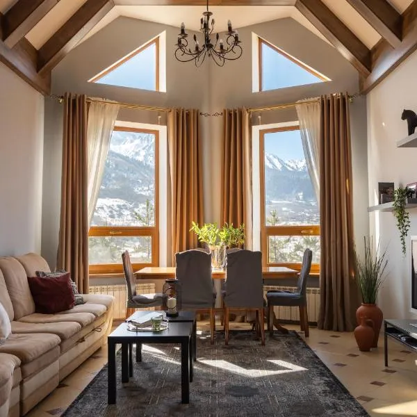 Mountain view close to Talgar Almaty, hotel v destinaci Kaynazarka