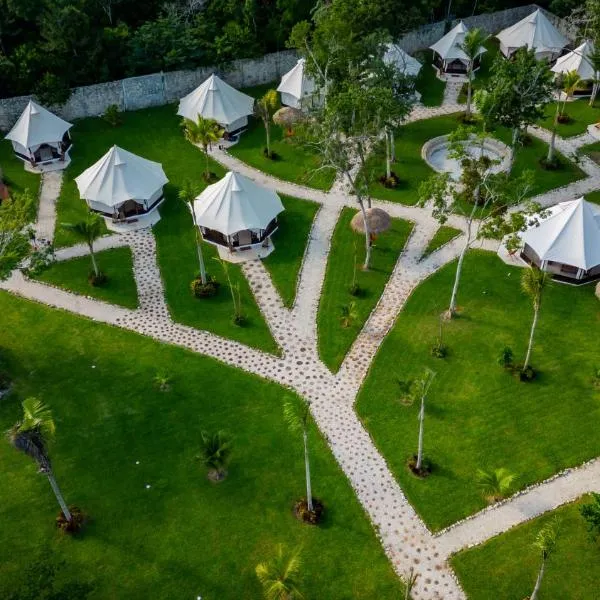 Xakluum Eco Glampings, hotel in Puerto Morelos