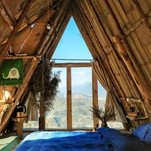 Imani Eco Sky Lodge Ngoc Chien, ξενοδοχείο σε Nam San