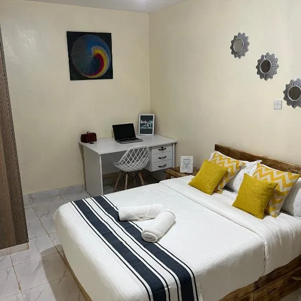 Ruby Modern Homes-2br-Nyeri, King'ong'o-Knights, hótel í Nyeri