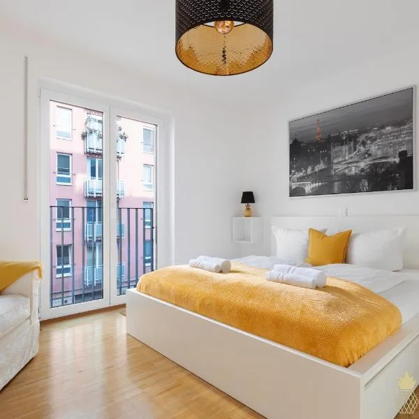 PINEAPPLE APARTMENTS - Zwinger II - 70qm - 1x free parking, hotel v Drážďanech