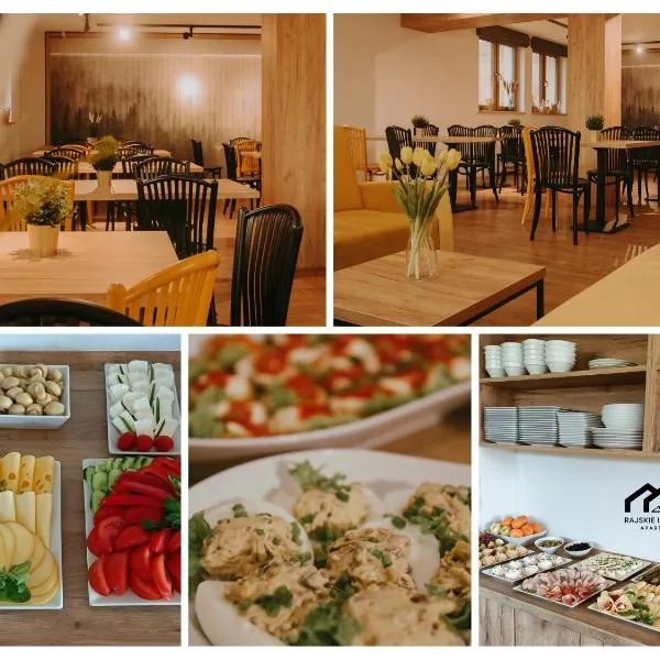 Rajskie Uroczysko Apartamenty Jacuzzi Sauna, hotel in Rajskie Sakowczyk