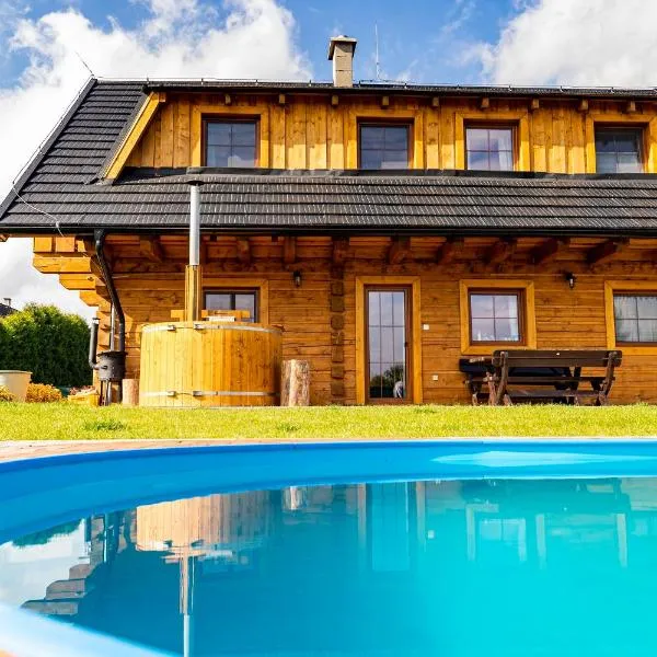 Drevenice Liptov - ski & hiking apartments、Laziskoのホテル