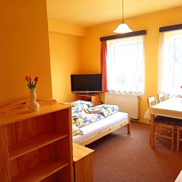 P&P Jičín Apartments - soukromé 2-3 lůžkové pokoje s vlastní kuchyní a koupelnou, hotel em Jičín