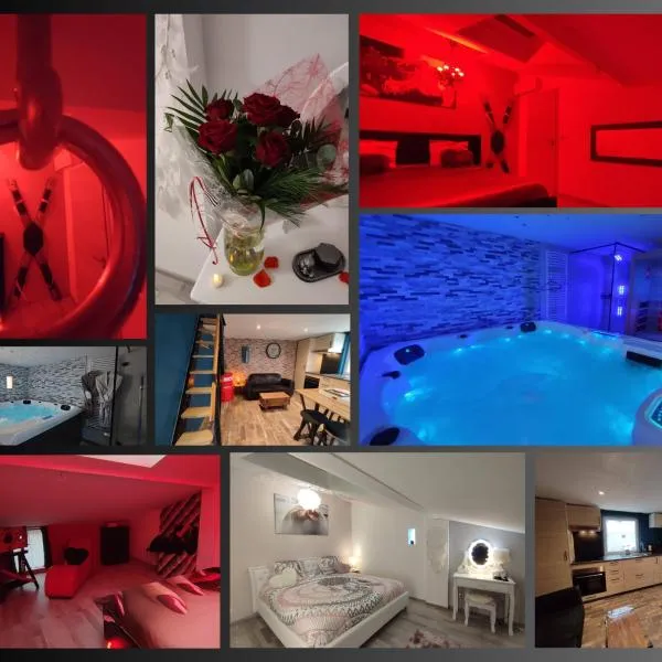 Gîte Ange ou Démon, jacuzzi, sauna, love room, location à la journée, hotel in Benfeld