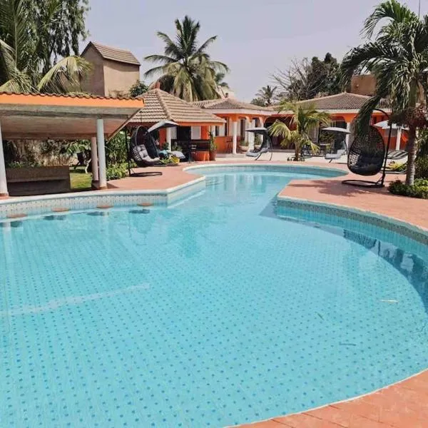 Havre de paix à Saly résidence Mareva moins de 5 mn à pied de la mer, hotel em Saly Portudal
