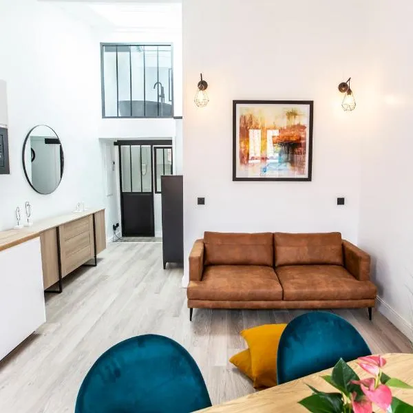 Magnifique Duplex 2ch / 2 sdb, hôtel à Marseille