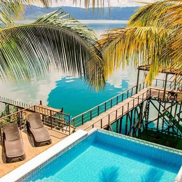 Quinta Sunset, Lago de Coatepeque, hotel in El Congo