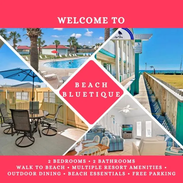 Chic Townhouse Steps to the Beach Outdoor Pools, hotel a Panama City Beach