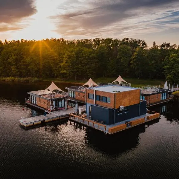 Schwimmende Ferienhäuser auf dem See - Spreewald, hotel v destinaci Vetschau