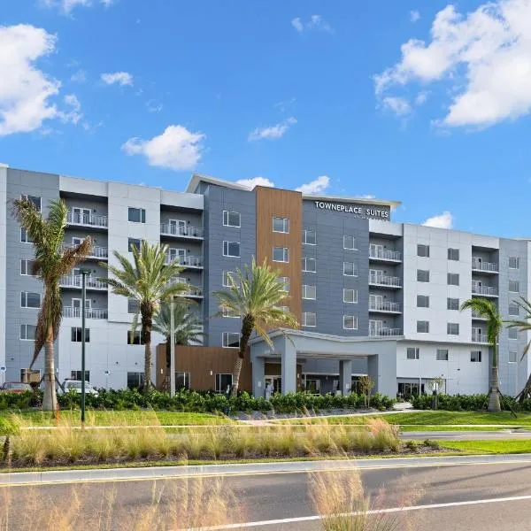 TownePlace Suites by Marriott Cape Canaveral Cocoa Beach，位于卡纳维拉尔角的酒店