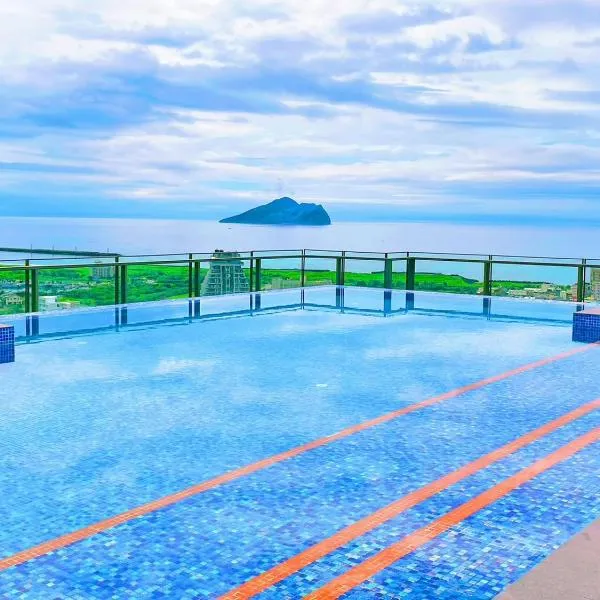 光嶼海溫泉海景無邊際泳池豪華套房, hotell i Hsin-hsing