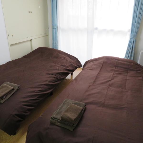 直前半額プライベート個室トイレバスタブ付民泊札幌市中心部でシンプルな滞在