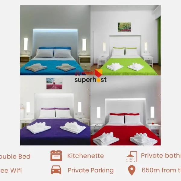 Emily Apartments Dassia、ダシアのホテル