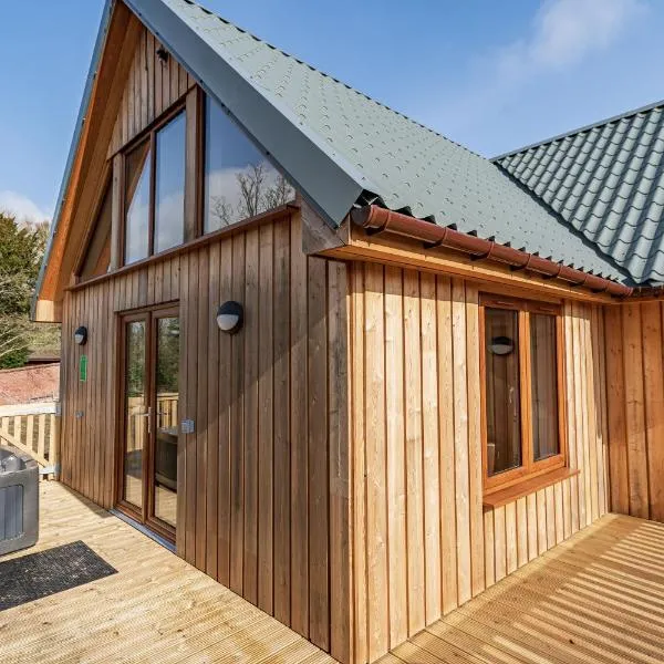 Kestrel Lodge 2 with Hot Tub, hotell sihtkohas Newton Stewart