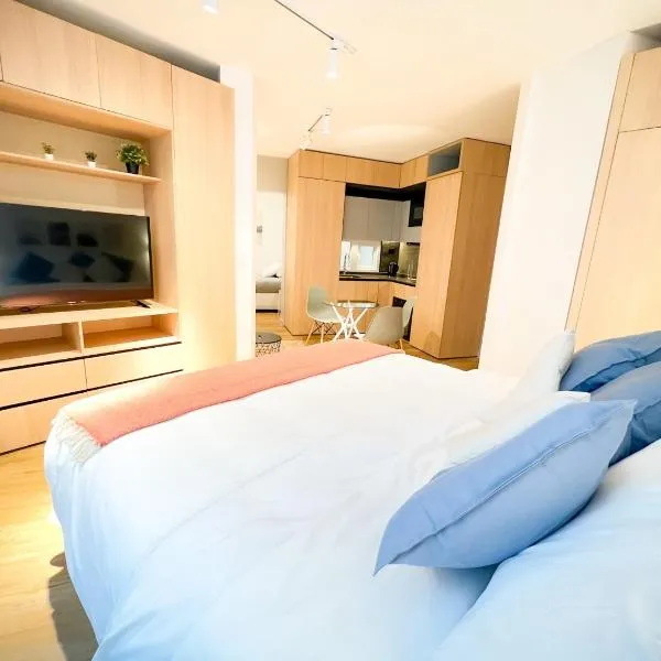 HOM l Departamento 3PAX A l A Lastarria, hotel in Santiago