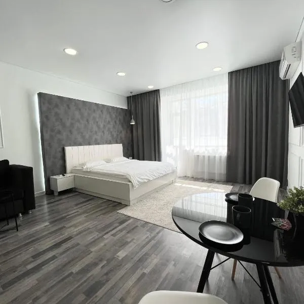 Апартаменты в элитном доме.、パヴロダルのホテル