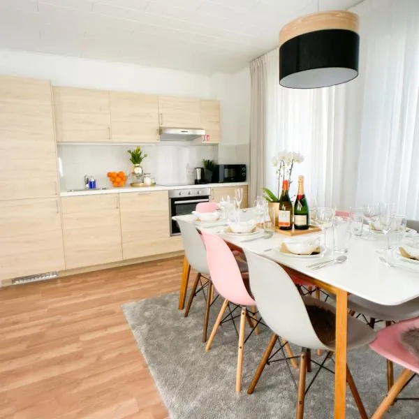 M-Style 02 Apartment mit Balkon 24h Self-Check-In, Free Parking, Netflix, Hotel in Nürnberg