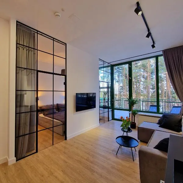 Apartament nad Zalewem Zegrzynskim z tarasem 23 m2, hotel en Serock