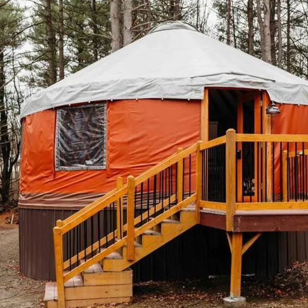 Heated & AC Yurt、ペン・ヤンのホテル