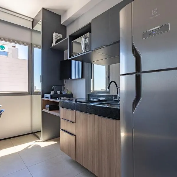 Studio confortável e moderno - Vn Vergueiro próximo a hospitais, universidades, a av Paulista e em frente ao centro cultural SP - excelente localização - ap 1515, ξενοδοχείο στο Σάο Πάολο