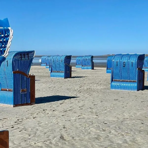 Ferienwohnung direkt am Deich - Seerobbe -, hotell i Dornum