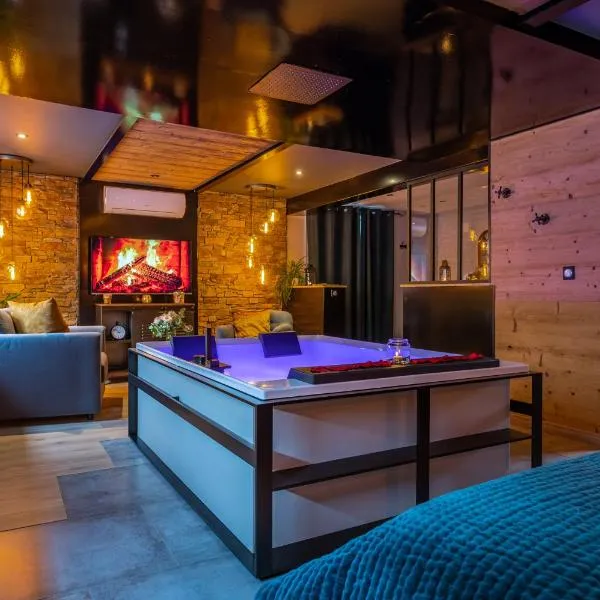 Love industrie & spa - Suite Romantique en Alsace - Spa privatif et garage, hotel in Bischoffsheim