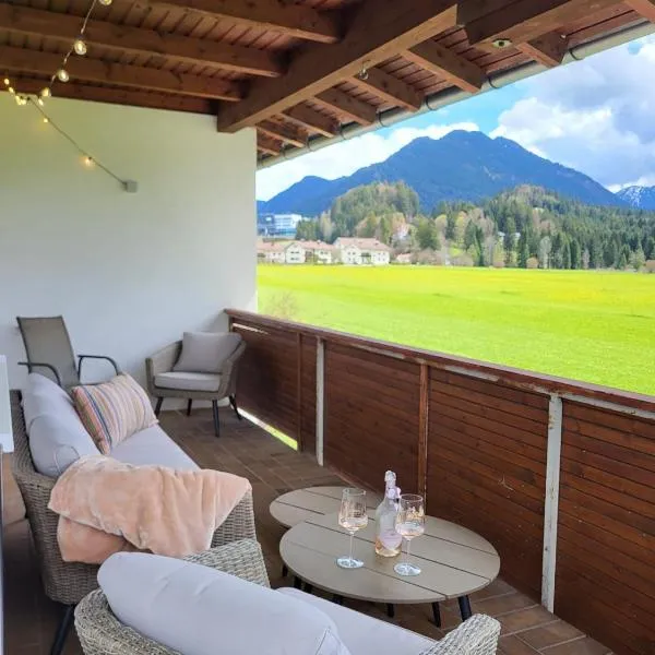 Panoramablick, hotel in Breitenwang