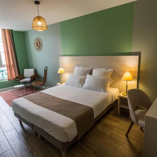 CÔTE GARONNE le BALCON DES DAMES -hôtel et restaurant- Tonneins Fauillet Marmande - vue panoramique bord de Garonne chambres climatisées, hotel a Tonneins