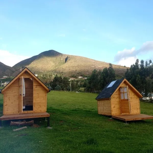 Hospedaje Guatavita cabaña tippie, hotel in Guatavita