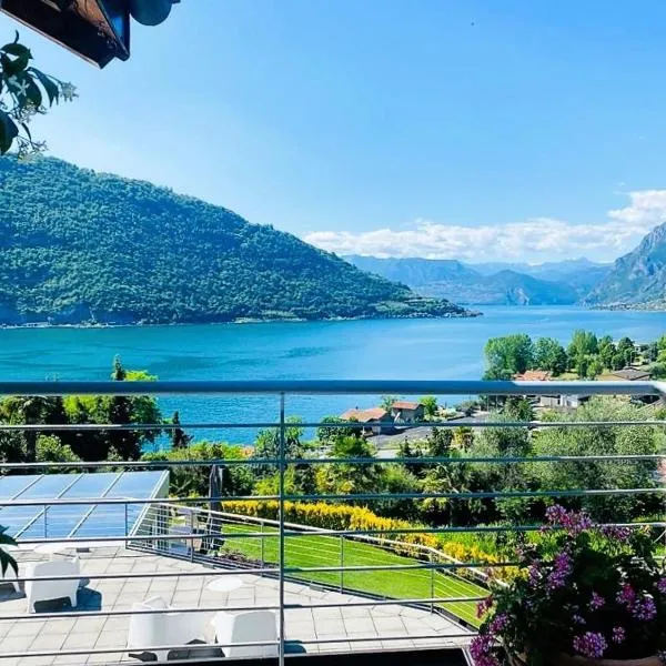 Vela di Soleville camere con e senza vista lago con ristorante & pizzeria, hotell sihtkohas Sale Marasino
