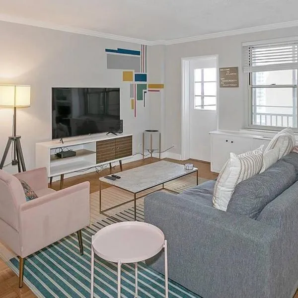 21st floor condo in the center of Atlanta, hotell Atlantas