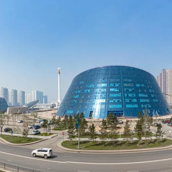 Жк Millennium Park, Большие Апартаменты на площади страны, hotel in Astana