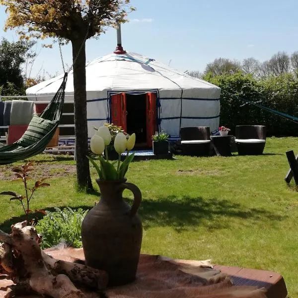 T'eiberveld Yurt verhuur Noord-Sleen, hotel v destinaci Noord-Sleen