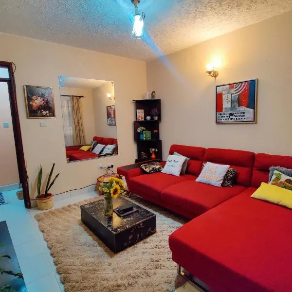 Modern & Comfy Mt. Kenya Sunset View Apartment, hotell sihtkohas Kangaru
