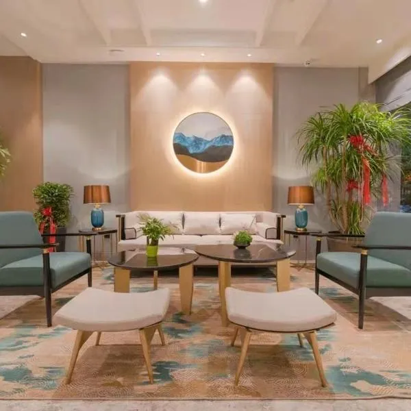 义乌曼卡兰酒店国际商贸城店Yiwu kaiding Hotel, hôtel à Yiwu