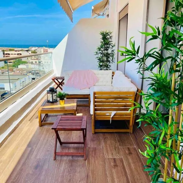 DreamParc - Vue sur Mer et Parc Securite 24H, hotel a Mohammedia