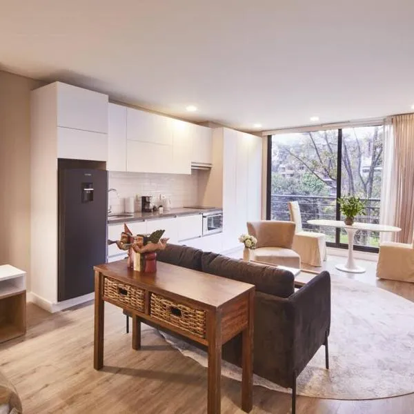 305 New Fancy Loft Parque El Virrey by LETOH, hotel v destinaci Bogotá