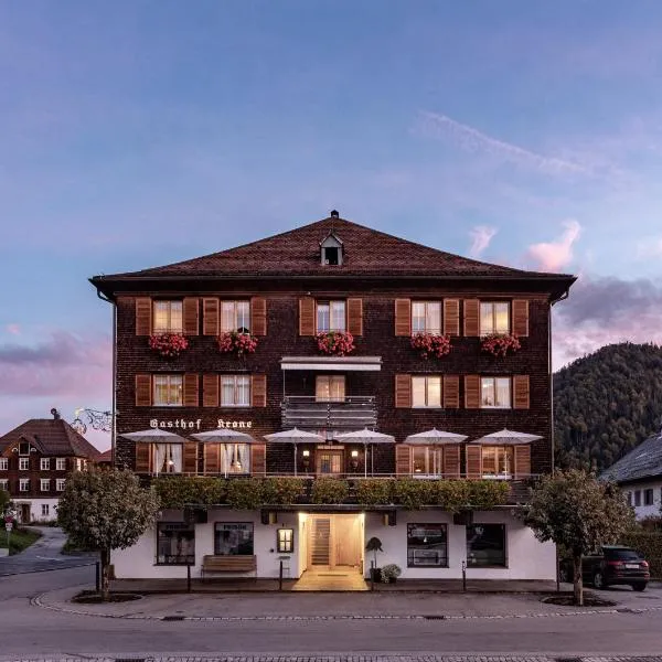 Krone Hittisau - Hotel & Restaurant im Bregenzerwald, hotel en Hittisau