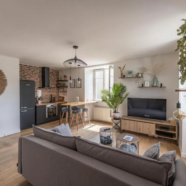 Appartement T2 - Vue imprenable sur la cathédrale, hotel v destinaci Quimper