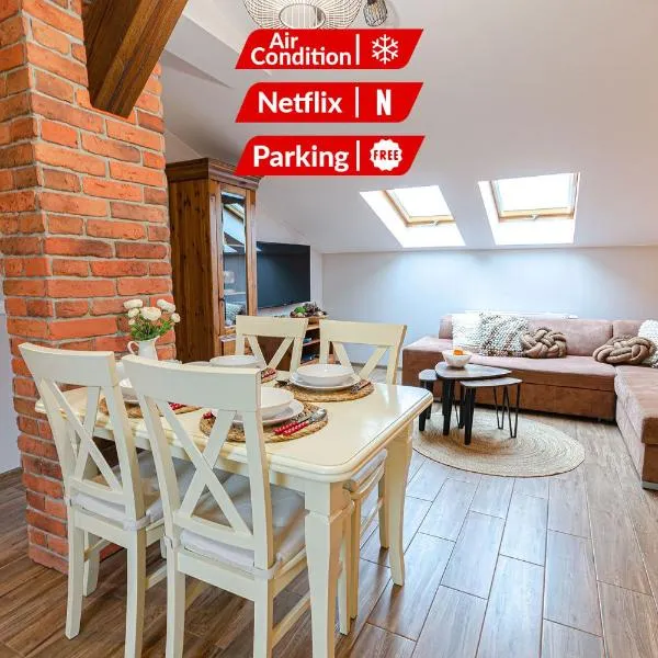 Bronowicka Premium Apartment - 52m2 with private parking, viešbutis Krokuvoje