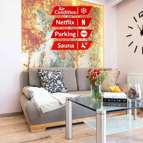 Stawowa Premium Apartment - 69 m2 with sauna and private garage, hotel v Krakově