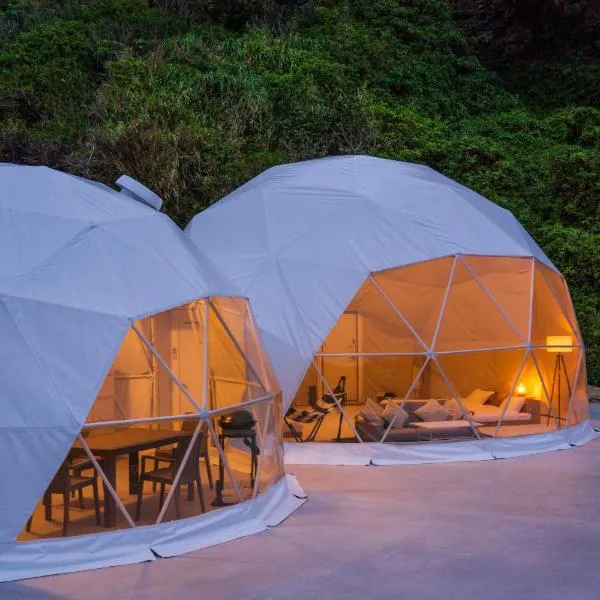 glampark resort Akuna beach、Henzaのホテル