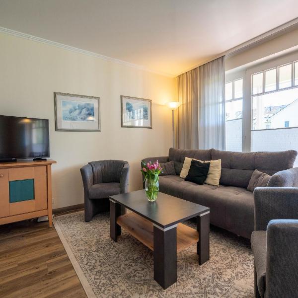 Dünenpark Binz - Komfort Ferienwohnung mit 1 Schlafzimmer und Terrasse im Erdgeschoss 003