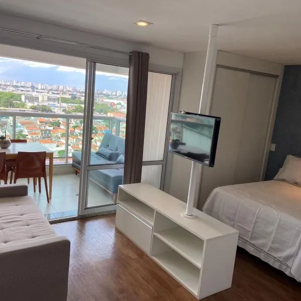 Loft com vista panorâmica para o aeroporto, hotel em São Paulo