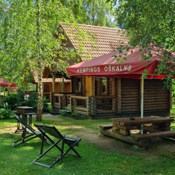 Camping Oskalns, ξενοδοχείο σε Cēsis