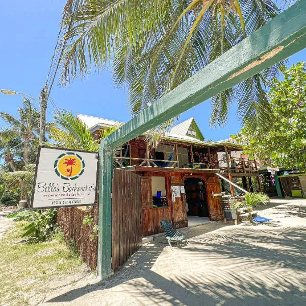 Bella's Backpackers Hostel, hôtel à Caye Caulker