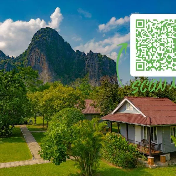Bearlinbungalow, hotel in Vang Vieng