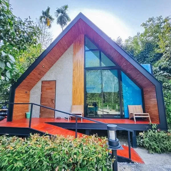 สกายโฮม วัดเจดีย์ไอ้ไข่ Resort & Restaurant, Hotel in Ban Wat Boek